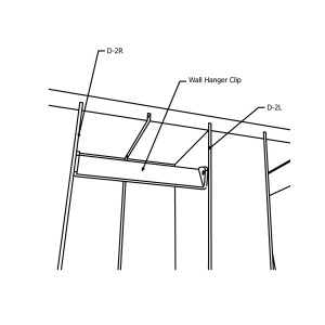 Hanger Cross Bar Clip 