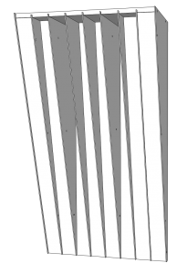 Vertical Acoustic Ramp Drawing